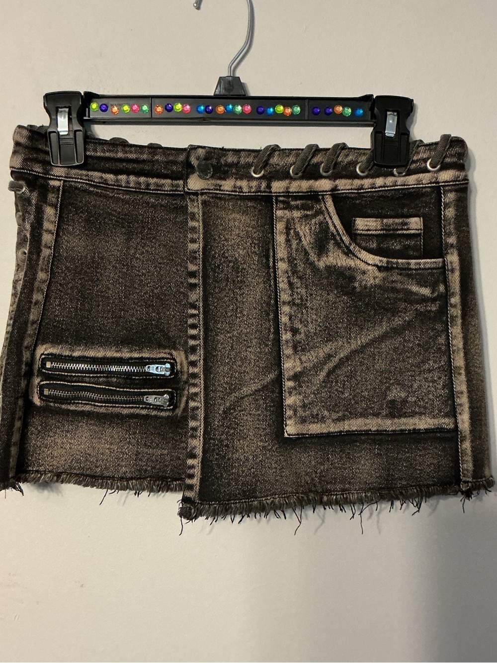 Outcast Austin Denim Mini Skirt